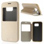 Funda tipo libro Samsung S6 G920M oro