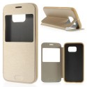 Funda tipo libro Samsung S6 G920M oro