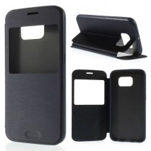 Funda tipo libro Samsung S6 G920M azul oscuro