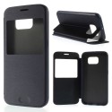 Funda tipo libro Samsung S6 G920M azul oscuro