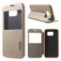 Funda tipo libro Samsung Galaxy S6 G920 champan