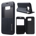 Funda tipo libro Samsung Galaxy S6 G920 azul oscuro