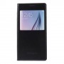 Funda tipo libro con ventana Samsung Galaxy S6 G920 negra