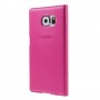 Funda tipo libro con ventana Samsung Galaxy S6 G920 rosa fucsia