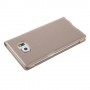 Funda tipo libro con ventana Samsung Galaxy S6 G920 oro