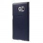Funda tipo libro con ventana Samsung Galaxy S6 G920 azul oscuro