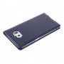 Funda tipo libro con ventana Samsung Galaxy S6 G920 azul oscuro
