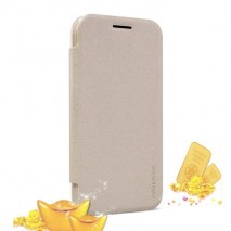 Funda tipo libro Samsung Galaxy J1 oro