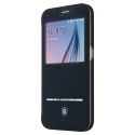 Funda tipo libro Samsung S6 G920 azul oscuro