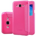 Funda tipo libro con ventana Samsung Galaxy J5/J500 rosa