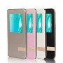Funda Tipo libro con ventana Samsung Galaxy S6 edge plus negra