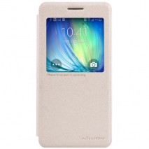 Funda tipo libro Samsung Galaxy A5 A500 Dorada