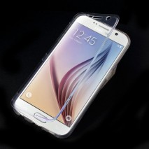 Funda tpu tipo libro Samsung Galaxy S6  G920 transparente