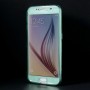 Funda tpu tipo libro Samsung Galaxy S6  G920 azul transparente