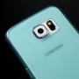 Funda tpu tipo libro Samsung Galaxy S6  G920 azul claro transparente