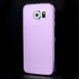 Funda tpu tipo libro Samsung Galaxy S6  G920 purpura transparente