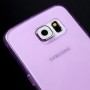 Funda tpu tipo libro Samsung Galaxy S6  G920 purpura transparente