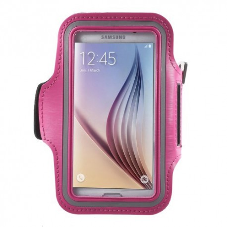 Funda brazalete deportiva Samsung Galaxy S6 G920 rosa