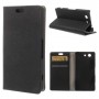 Funda tipo libro Sony Xperia Z3 Compact D5803 negra