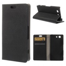 Funda tipo libro Sony Xperia Z3 Compact D5803 negra