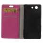 Funda tipo libro Sony Xperia Z3 Compact D5803 rosa