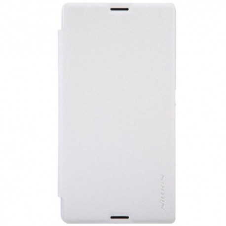 Funda tipo libro Sony Xperia E3 D2203 / D2206 / D2212 blanca