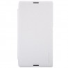 Funda tipo libro Sony Xperia E3 D2203 / D2206 / D2212 blanca