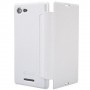 Funda tipo libro Sony Xperia E3 D2203 / D2206 / D2212 blanca