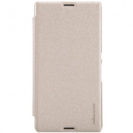 Funda tipo libro Sony Xperia E3 D2203 / D2206 / D2212 oro