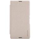 Funda tipo libro Sony Xperia E3 D2203 / D2206 / D2212 oro