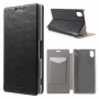Funda tipo libro Sony Xperia M4 aqua negra