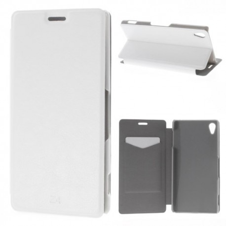 Funda tipo libro Sony Xperia Z4 blanca