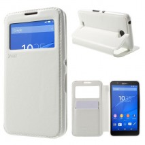 Funda Tipo Libro Sony Xperia E4 E2105 blanca