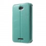 Funda Tipo Libro Sony Xperia E4 E2105 azul turquesa