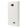 Funda tipo libro LG F60 D390N blanca