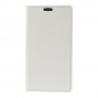 Funda tipo libro LG F60 D390N blanca