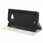 Funda tipo libro LG F60 D390N blanca