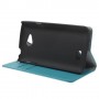 Funda tipo libro LG F60 D390N azul claro