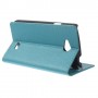 Funda tipo libro LG F60 D390N azul claro
