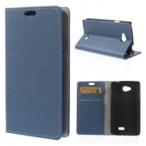 Funda tipo libro LG F60 D390N azul