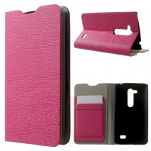 Funda tipo libro LG L Fino D295 dual sim rosa
