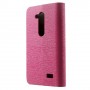 Funda tipo libro LG L Fino D295 dual sim rosa