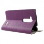 Funda tipo libro LG L Fino D295 dual sim purpura