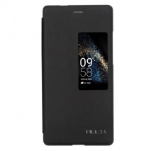 Funda tipo libro con ventana Huawei P8 negra
