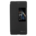 Funda tipo libro con ventana Huawei P8 negra