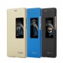 Funda tipo libro con ventana Huawei P8 oro