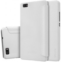 Funda tipo libro Huawei P8 Lite blanca