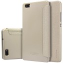 Funda tipo libro Huawei P8 Lite champagne