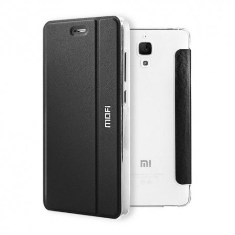 Funda Tipo Libro de piel Xiaomi MI4 negra