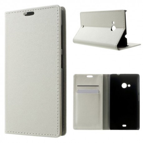 Funda Tipo Libro Microsoft Lumia 535 blanca